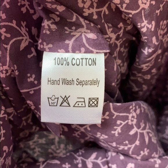 Tamana Cotton Floral Dress Sz S - Picture 7 of 8